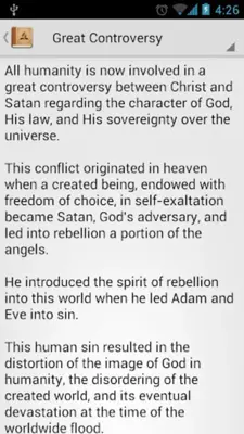 Adventists Beliefs android App screenshot 2